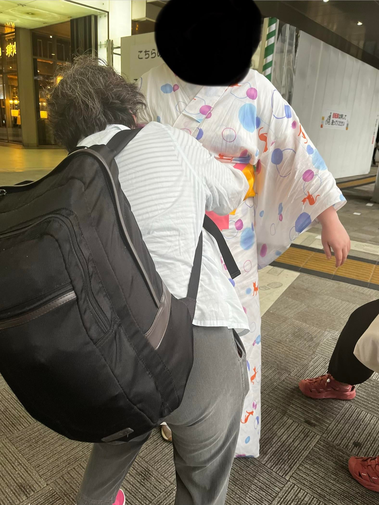 日本のおばあさんが帯を直してくれた話: 「楽しい体験でした!」