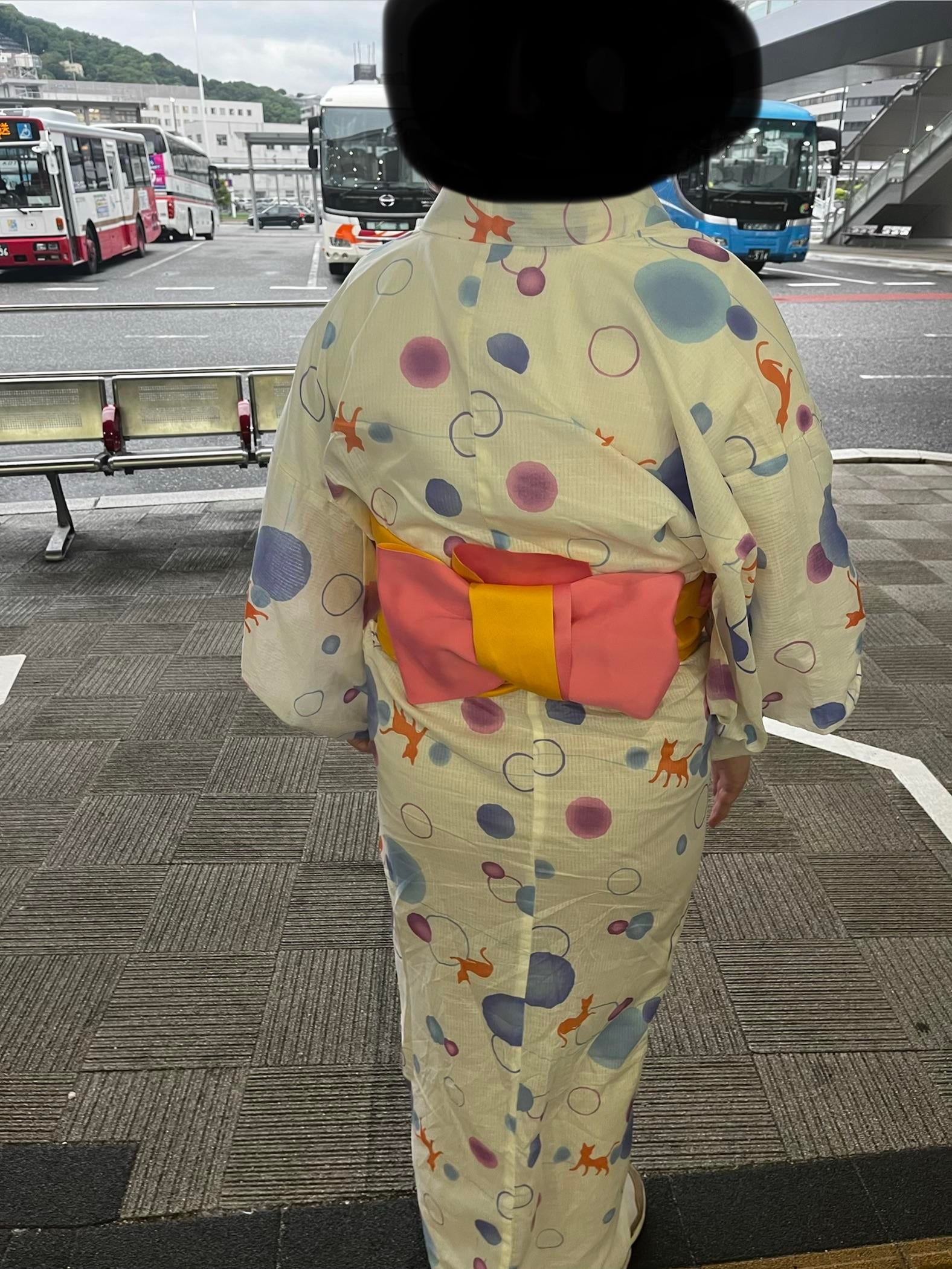 日本のおばあさんが帯を直してくれた話: 「楽しい体験でした!」