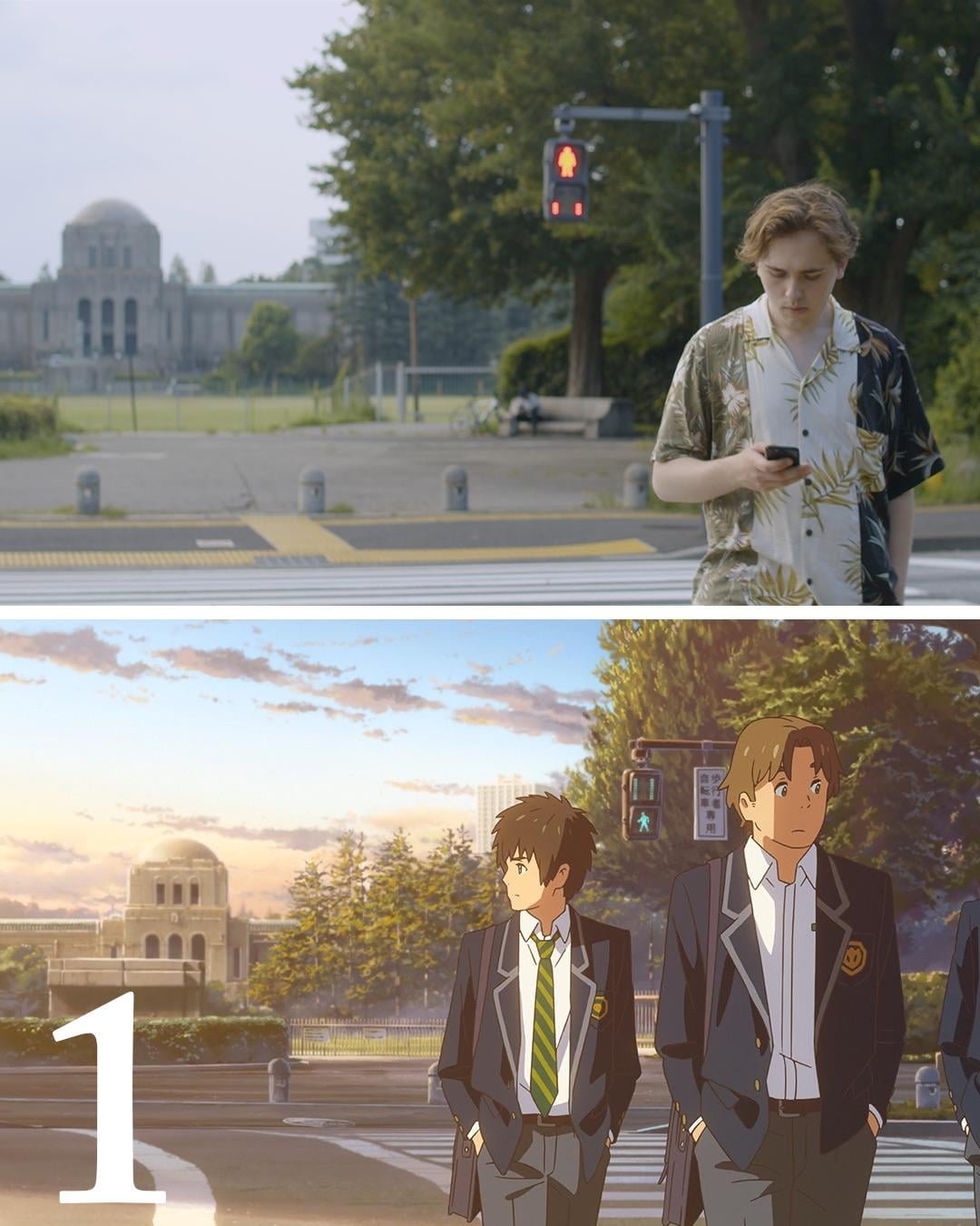 「君の名は。」のロケ地を訪れた旅「現実の照明がなんでこんなに美しいのか理解できない」